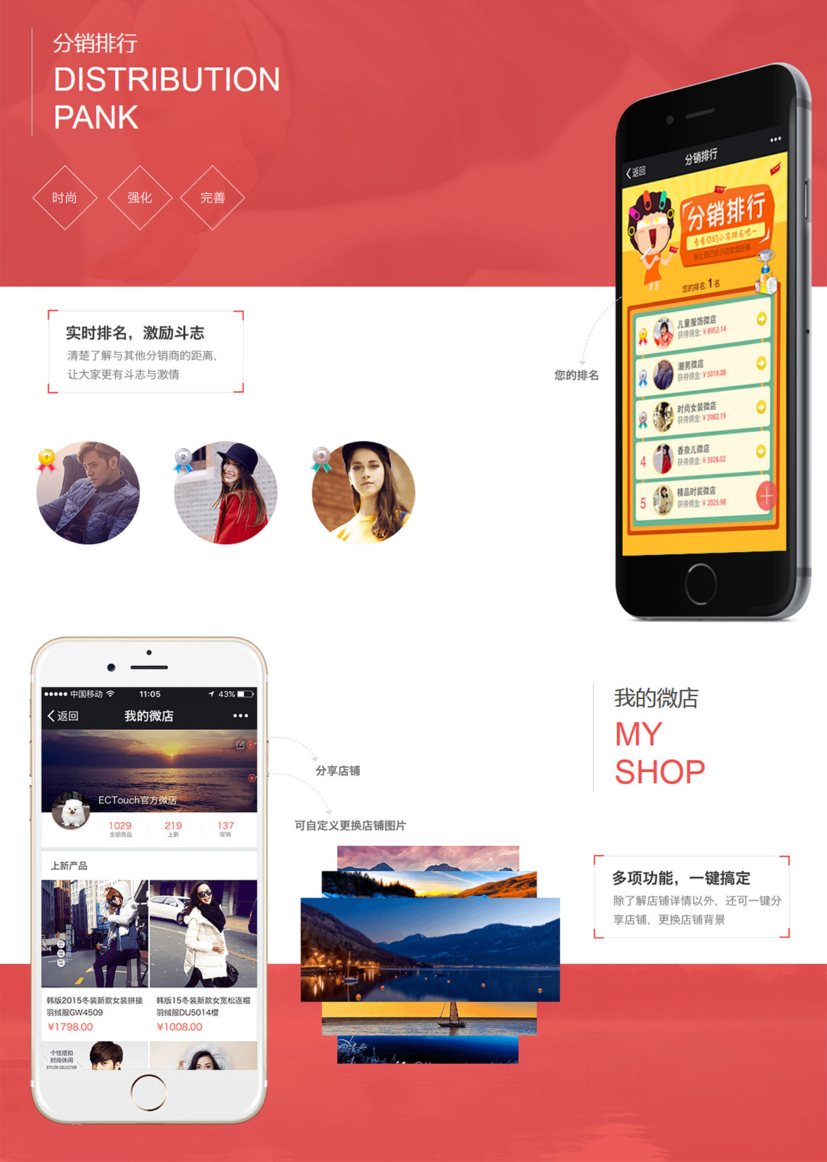 ECTouch多商户微分销（无缝对接养正至和、包含多商户微商城）